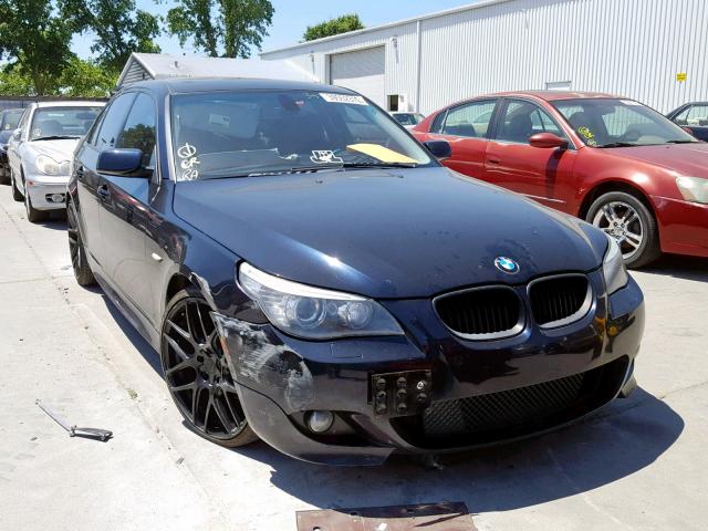 WBANW53568CT54279 - 2008 BMW 550 I BLACK photo 1