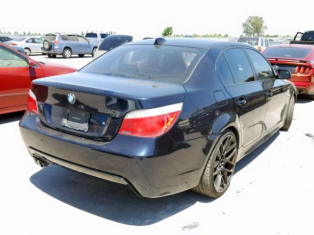 WBANW53568CT54279 - 2008 BMW 550 I BLACK photo 4