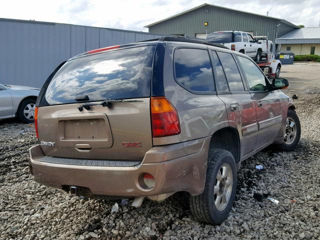 1GKDT13S022499597 - 2002 GMC ENVOY TAN photo 4