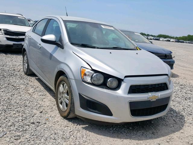 1G1JA5SH9C4226559 - 2012 CHEVROLET SONIC LS SILVER photo 1