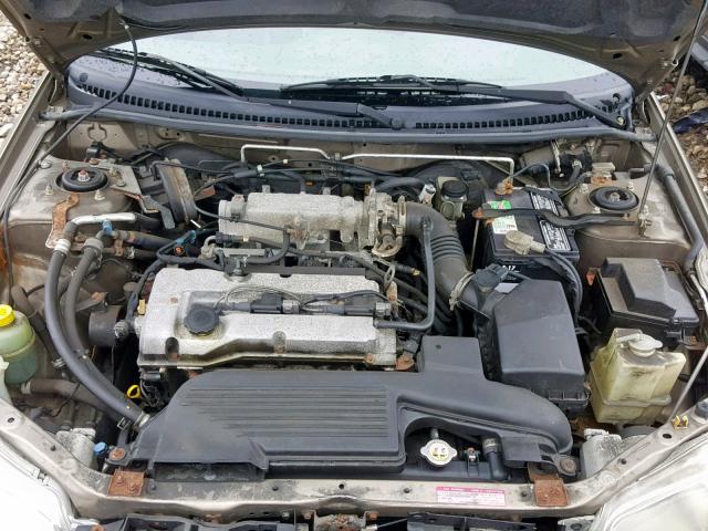 JM1BJ2225Y0199395 - 2000 MAZDA PROTEGE DX TAN photo 7