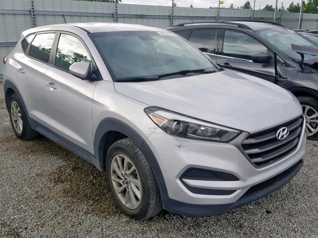 KM8J23A42GU089425 - 2016 HYUNDAI TUCSON SE SILVER photo 1