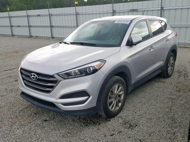 KM8J23A42GU089425 - 2016 HYUNDAI TUCSON SE SILVER photo 2