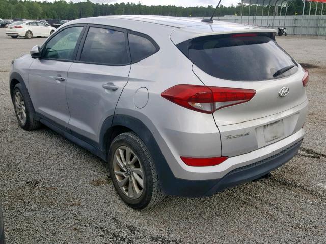 KM8J23A42GU089425 - 2016 HYUNDAI TUCSON SE SILVER photo 3