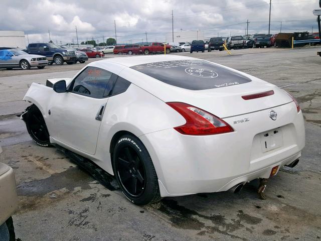 JN1AZ4EH1DM381066 - 2013 NISSAN 370Z BASE WHITE photo 3