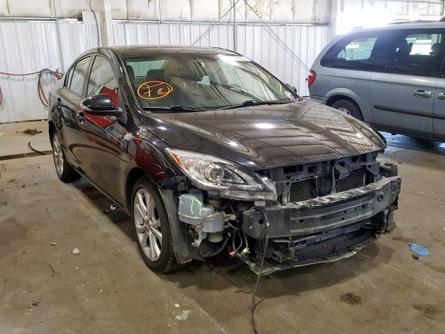 JM1BL1S51A1161564 - 2010 MAZDA 3 S BLACK photo 1