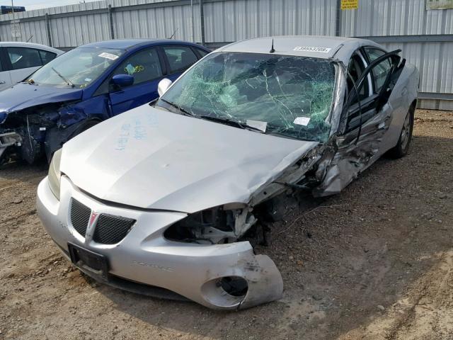 2G2WP522351306286 - 2005 PONTIAC GRAND PRIX SILVER photo 2