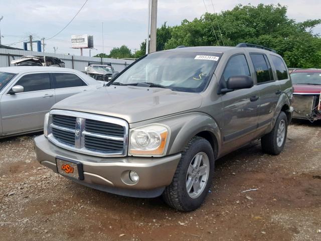 1D4HB48296F122276 - 2006 DODGE DURANGO SL GOLD photo 2