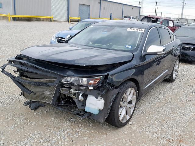 2G1155S32E9103453 - 2014 CHEVROLET IMPALA LTZ GRAY photo 2