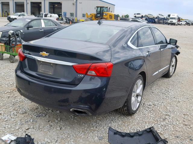 2G1155S32E9103453 - 2014 CHEVROLET IMPALA LTZ GRAY photo 4