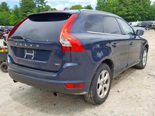 YV4940DZXD2398992 - 2013 VOLVO XC60 3.2 BLUE photo 4