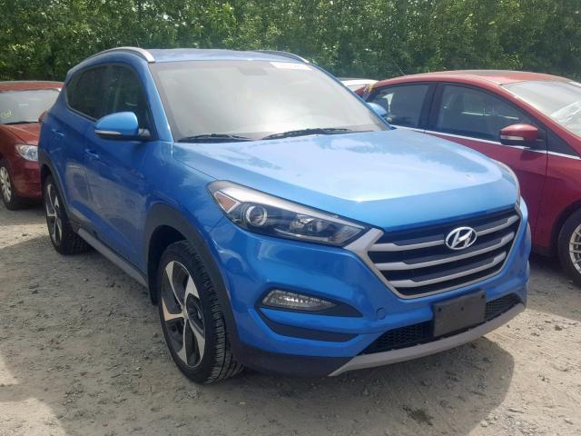 KM8J3CA27HU401932 - 2017 HYUNDAI TUCSON LIM BLUE photo 1