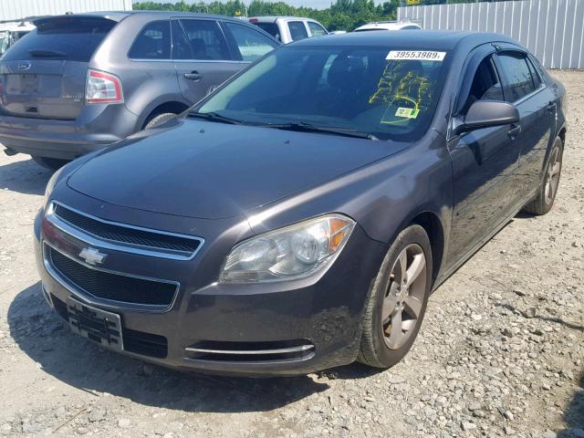 1G1ZC5E12BF259532 - 2011 CHEVROLET MALIBU 1LT 灰色 照片 2