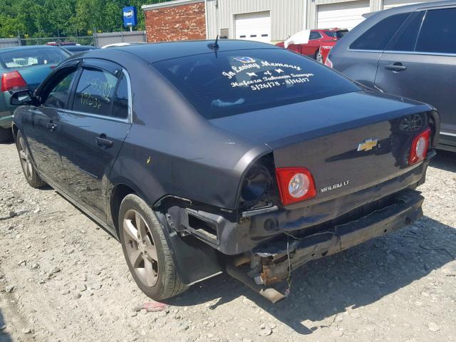 1G1ZC5E12BF259532 - 2011 CHEVROLET MALIBU 1LT 灰色 照片 3