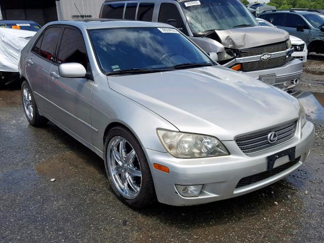 JTHBD182310003449 - 2001 LEXUS IS 300 SILVER photo 1