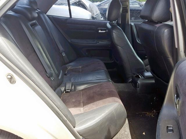 JTHBD182310003449 - 2001 LEXUS IS 300 SILVER photo 6