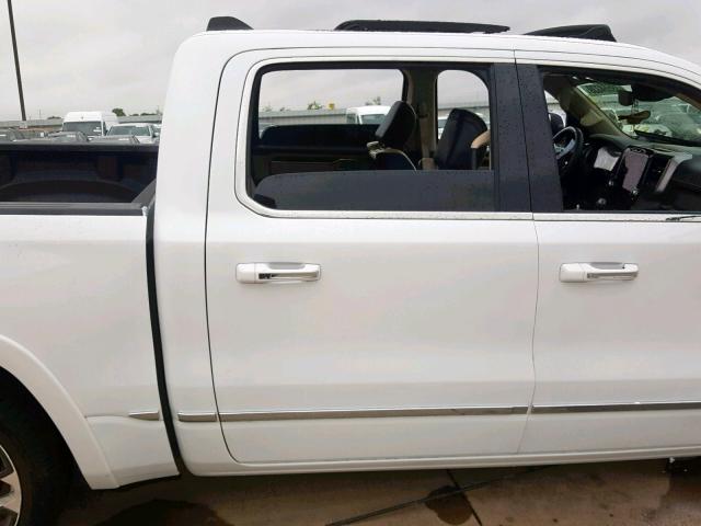 1C6RREHT2KN625313 - 2019 RAM 1500 LIMIT WHITE photo 6