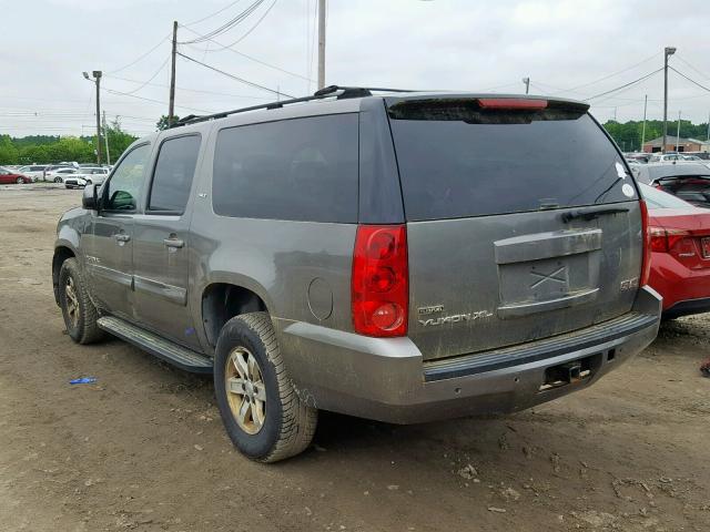 1GKFK16317J230974 - 2007 GMC YUKON XL K GRAY photo 3