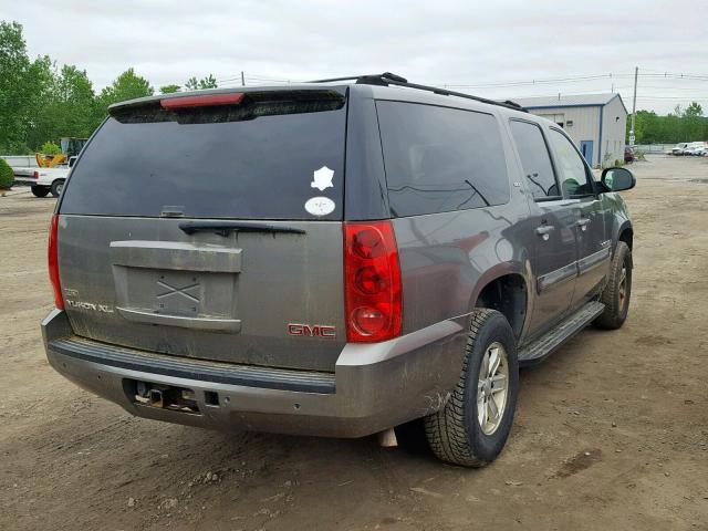 1GKFK16317J230974 - 2007 GMC YUKON XL K GRAY photo 4