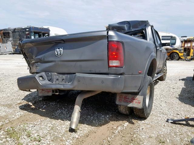 3C63DRKL8CG251725 - 2012 DODGE RAM 3500 L GRAY photo 4