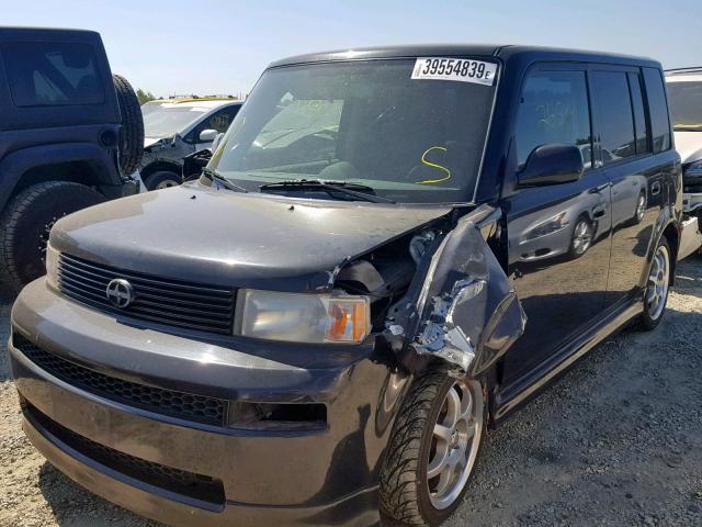 JTLKT324550194313 - 2005 TOYOTA SCION XB 黑色 照片 2