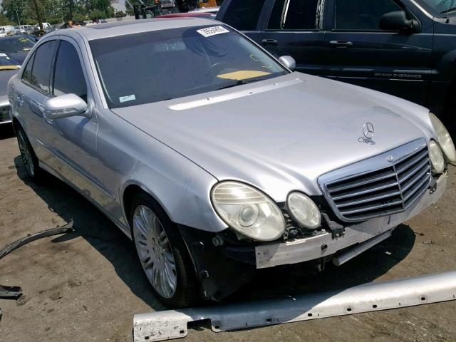 WDBUF56X58B228592 - 2008 MERCEDES-BENZ E 350 SILVER photo 1