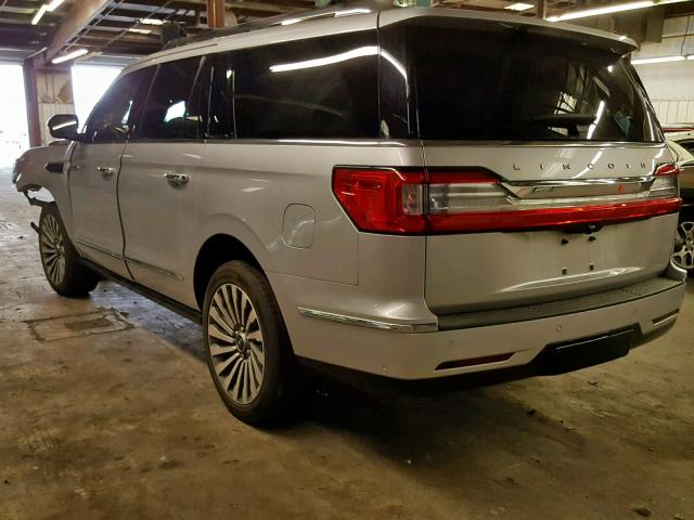 5LMJJ3LT1KEL00590 - 2019 LINCOLN NAVIGATOR SILVER photo 3