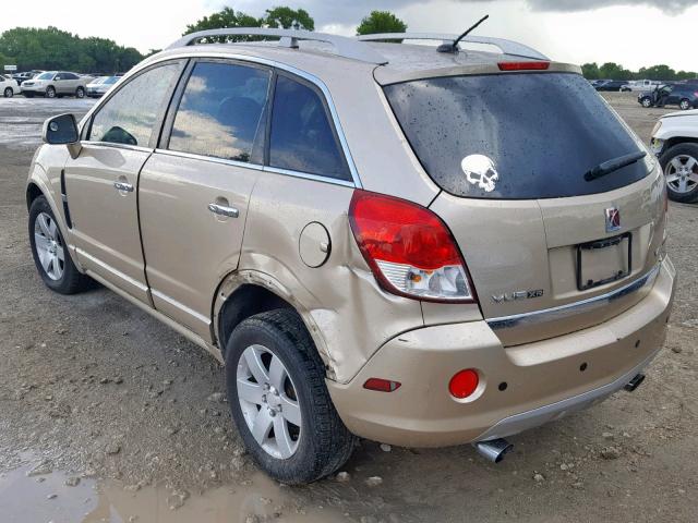 3GSCL53708S699665 - 2008 SATURN VUE XR GOLD photo 3