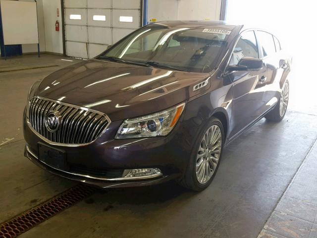 1G4GF5G39FF282845 - 2015 BUICK LACROSSE P PURPLE photo 2