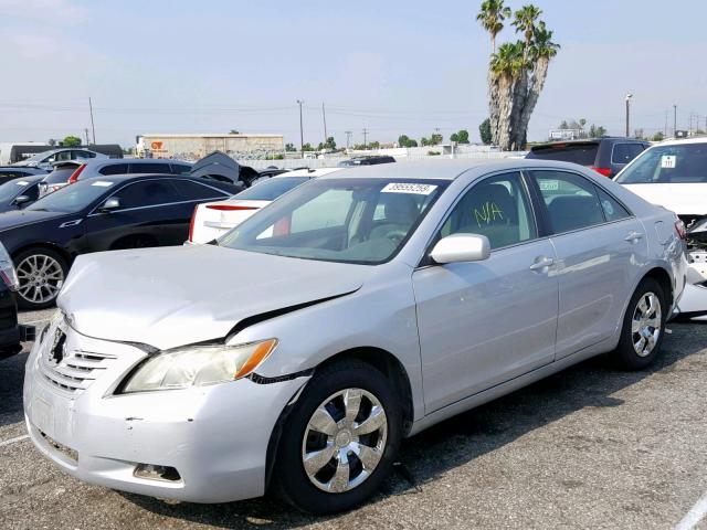 4T1BK46K27U552357 - 2007 TOYOTA CAMRY NEW SILVER photo 2