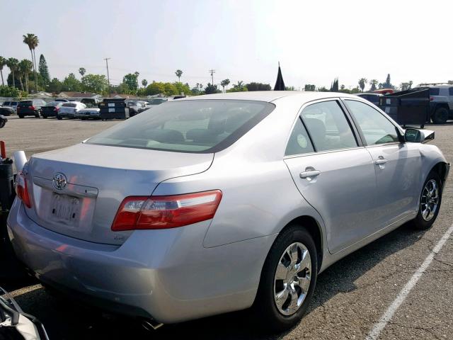 4T1BK46K27U552357 - 2007 TOYOTA CAMRY NEW SILVER photo 4