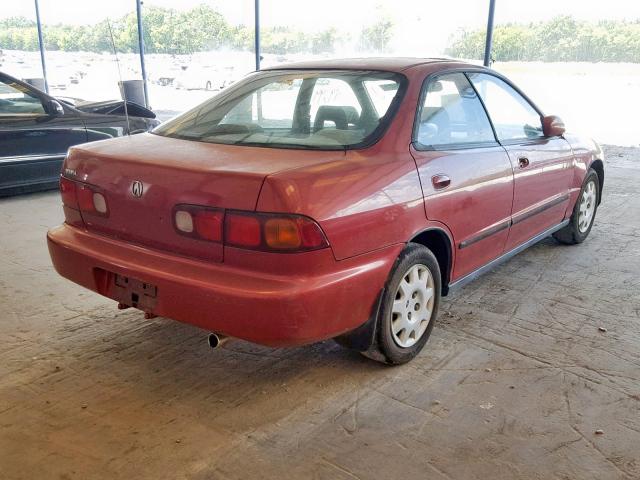 JH4DB7655RS006142 - 1994 ACURA INTEGRA LS BURGUNDY photo 4