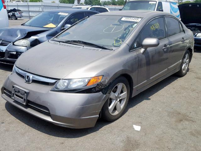 2HGFA16998H509449 - 2008 HONDA CIVIC EXL TAN photo 2