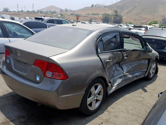 2HGFA16998H509449 - 2008 HONDA CIVIC EXL TAN photo 4