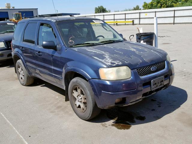 1FMCU04123KA04012 - 2003 FORD ESCAPE LIM BLUE photo 1