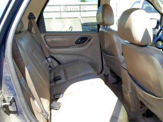 1FMCU04123KA04012 - 2003 FORD ESCAPE LIM BLUE photo 6