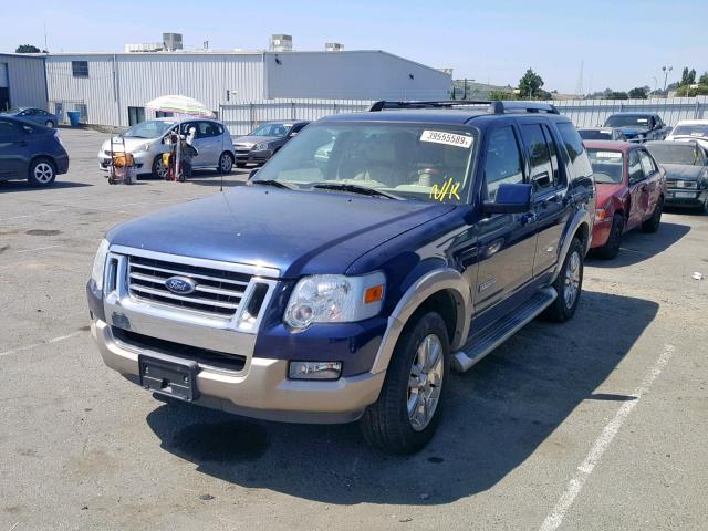 1FMEU74E66UA47328 - 2006 FORD EXPLORER E BLUE photo 2