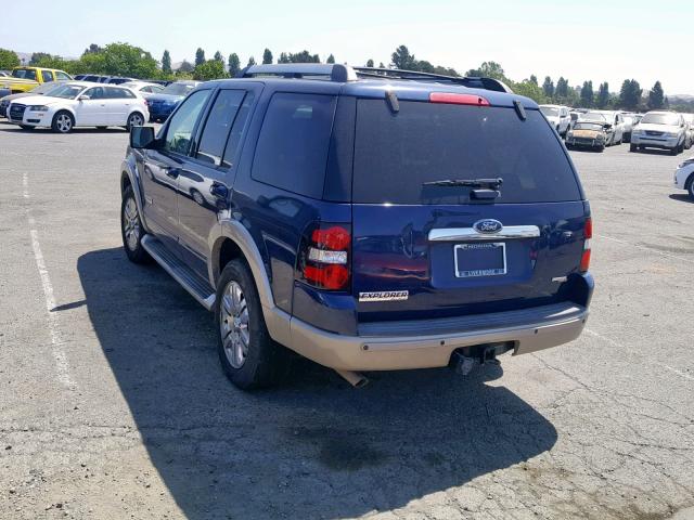 1FMEU74E66UA47328 - 2006 FORD EXPLORER E BLUE photo 3