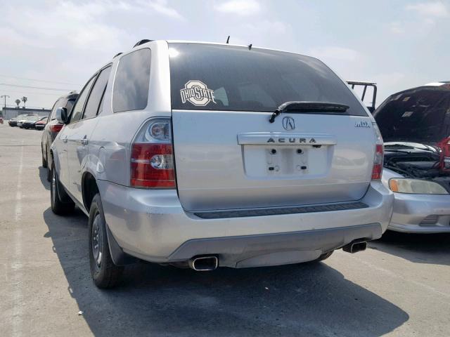 2HNYD18835H552371 - 2005 ACURA MDX TOURIN SILVER photo 3