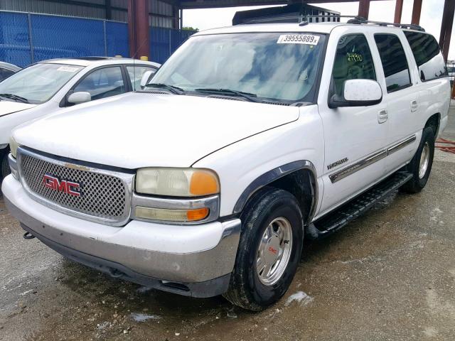 3GKEC16Z92G356801 - 2002 GMC YUKON XL C WHITE photo 2