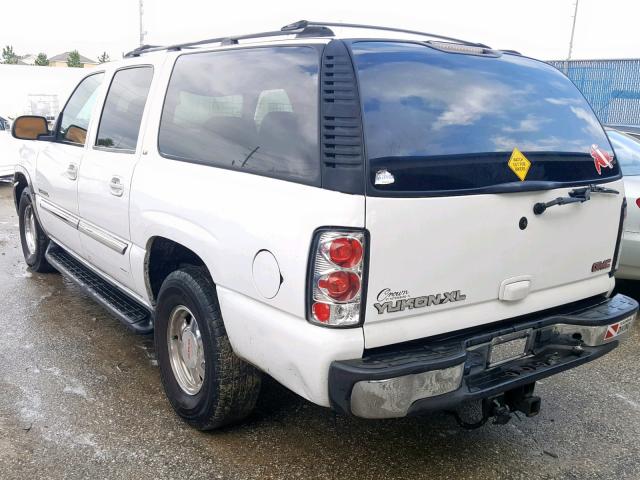 3GKEC16Z92G356801 - 2002 GMC YUKON XL C WHITE photo 3