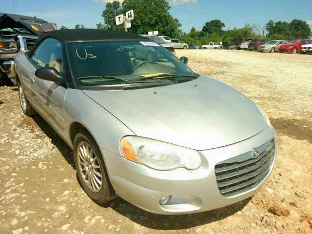 1C3EL55R96N203356 - 2006 CHRYSLER SEBRING TO SILVER photo 1