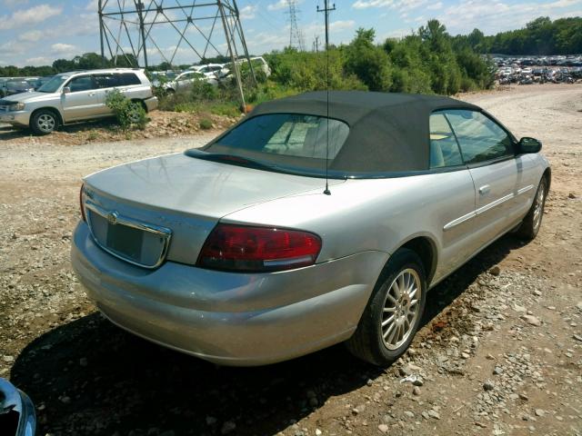 1C3EL55R96N203356 - 2006 CHRYSLER SEBRING TO SILVER photo 4