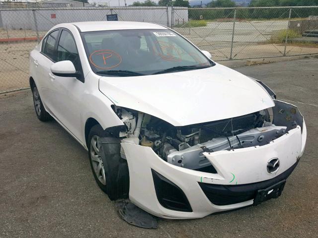 JM1BL1UG7B1490947 - 2011 MAZDA 3 I WHITE photo 1