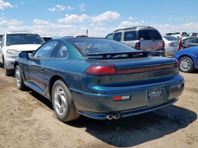 JB3XD64B2NY043217 - 1992 DODGE STEALTH R/ GREEN photo 3