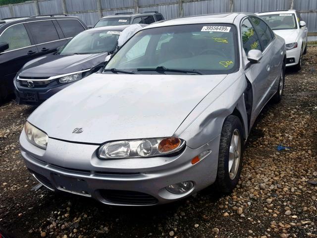 1G3GR64H514112259 - 2001 OLDSMOBILE AURORA SILVER photo 2