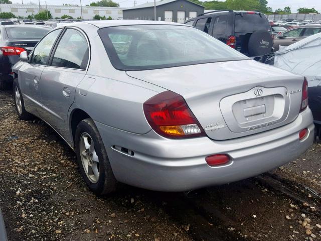 1G3GR64H514112259 - 2001 OLDSMOBILE AURORA SILVER photo 3