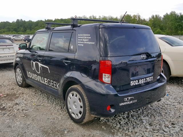 JTLZE4FE8B1123114 - 2011 TOYOTA SCION XB BLACK photo 3