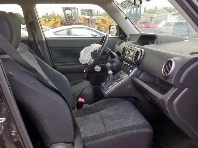 JTLZE4FE8B1123114 - 2011 TOYOTA SCION XB BLACK photo 5