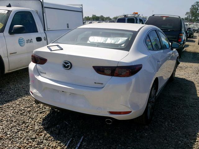 JM1BPACL7K1110573 - 2019 MAZDA 3 PREFERRE WHITE photo 4